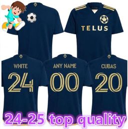 2024 2025 Vancouver Soccer Jerseys Whitecaps Home Away Men Kids Kits Fans Fans Player Version 24 25 Football Shirt Thailand Quality8899