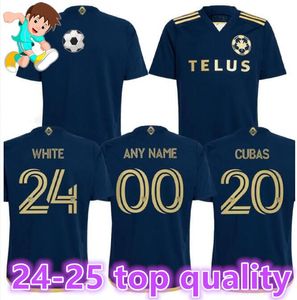 2024 2025 Jerseys de fútbol de Vancouver Whitecaps Home Away Men Kids Full Kits Fans Jugador Versión 24 25 Camisa de fútbol Tailandia Calidad8899