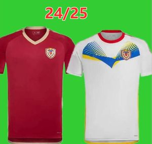 2024 2025 Venezuela Soccer Jerseys Kid Kit 24/25 Team Football Shirt Football Men Home Red Away White Camisetas Copa America Cordova Osorio Rincon Bello Sosa Rondon