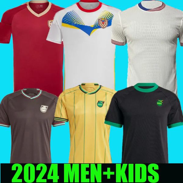 2024 2025 Venezuela Soccer Jerseys USAS équipe nationale SOTELDO SOSA RINCON CORDOVA BELLO PULISIC SMITH MORGAN BALOGUN 24 25 USWNT Jamaïque maillot de football Copa America