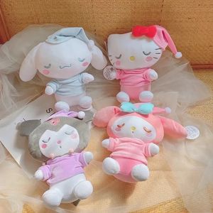 Jouets en peluche Kuromi japonais JK, 20cm, poupée en peluche douce, série d'ornements, dessin animé, jouet pour enfants, cadeau pour filles, nouvelle collection 2024