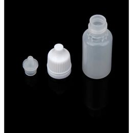 2024 20pcs 5 ml / 10 ml / 15 ml / 20 ml / 30 ml / 50 ml Plastique vide Plastic gouttes bouteilles de compte-gout