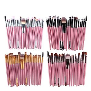 2024 20pcs Makeup Brush Set Cosmect Cosmetict Makeup for Face Making Tools Women Beauty Professional Foundation Blush Feryshadow pour les brosses cosmétiques pour femmes