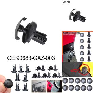 2024 20pcs Vis de moto Push Rivets Trim Clip 90683-GAZ-003 pour Honda NC 700 CB 1300 CBR 125 250 1000 RR JOY 100 Jialing scooter