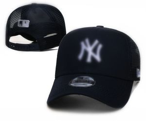 2024 21 couleur gaze d'été réglable lettre NY casquette de baseball pour hommes et femmes chapeaux de coton réglables à la mode chapeau de protection solaire chapeau de langue de canard N3
