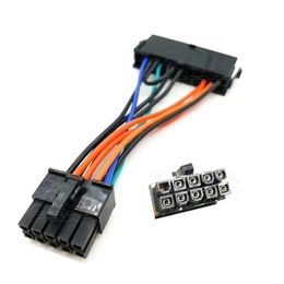 2024 Cordon de câble d'alimentation de l'adaptateur à 10 pin à 10pin pour Lenovo pour IBM Q77 B75 A75 Q75 Motherboard 18AWG CABLE ALIMENTATION DE HAUTE QUALITÉ 10PIN À 24 PIN