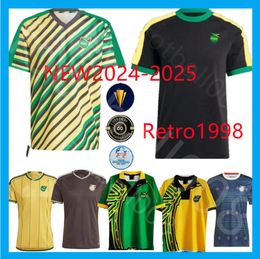 2024 25 1998 Morrison Jamaica Soccer Jerseys 23 24 Équipe nationale de football Bailey Bailey Lowe Antonio Reid Nicholson Sinclair Whitmore Home Away Vintage Retro Shirts