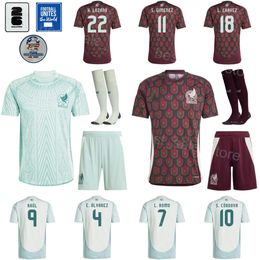 2024-25 Copa America 17 Pineda Soccer Jersey 9 Quinones 23 Gallardo 5 Vasquez Lozano Martin Rodriguez Ochoa Alvarez Chavez voetbalshirt Kits Nationaal Team Moxige