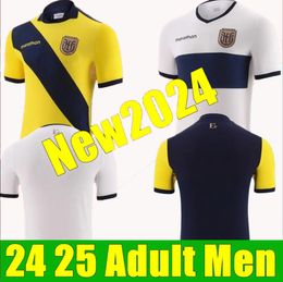 2024 25 Ecuador voetbalshirts 24 25 Valemncia Martinez Hincapie D. Palacios M. Caicedo Home Away 3rd Fotball Shirts Copa America