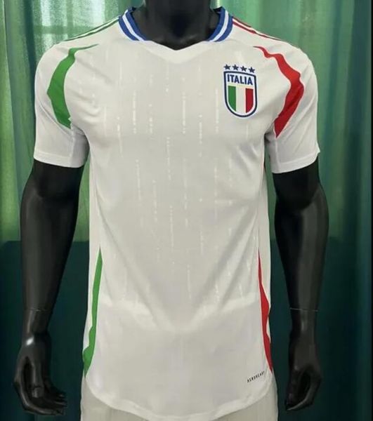 2024 25 Italia VERRATTI Camisetas de fútbol para hombre Equipo nacional PINAMONTI TOTTI RASPADORI CHIESA BARELLA BONUCCI Inicio Ropa de entrenamiento Camisetas de fútbol de edición especial
