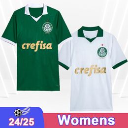 2024 25 Palmeiras dames voetbaltruien Breno Lopes Danilo Piquerez Ze Rafael R.Navarro Atuesta Home Away voetbal shirts korte mouw uniformen