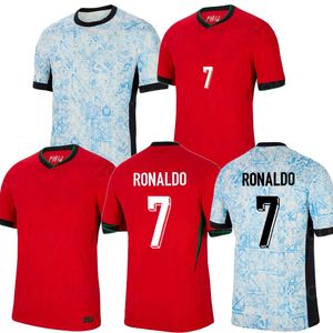 2024 25 Portuguesa Portugal Soccer Jerseys FERNANDES RONALDO Cristiano Portugieser 2024 Euro Cup Football Shirts Équipe B.FERNANDES JOAO FELIX Al Nassr FC