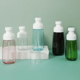 2024 2pcs 100 ml de riego portátil puede viajar biberón de dispensación perfume líquido recargable sub-bottling recipiente vacío para recargable