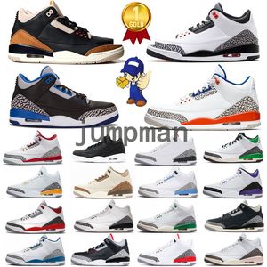 2024 3 3s Zapatos de baloncesto Fragmento Palomino MuslinNeapolitan Medellin Sunset Zapatillas de deporte para hombres y mujeres tamaño 36-46 EUR