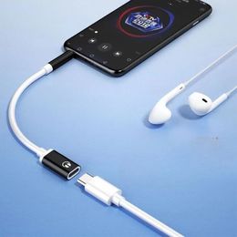 2024 Mâle de 3,5 mm Mâle à Type-C Femelle Cable Câble AUX Câble Type-C Câble adaptateur audio de convertisseur de prise 3,5 mm Câble audio 1PCS pour audio