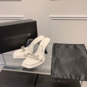 2024-3 Designer nieuwe serie diamanten sandalen nieuwe damessandalen met lange pijpen ~ sexy high-end, diamanten kettingvoet delicaat gevoel vol, godin moet ~ maat 35-40