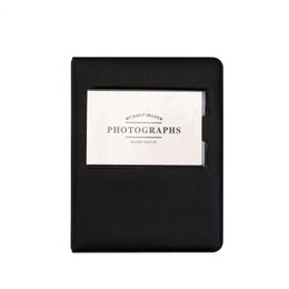 2024 3 inch PVC Pocket Photo Album voor Instax Mini 8/9/11 met blanco pagina's - Mini Instax Mini Photo Album met lege pagina's voor Instax Mini