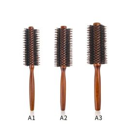 2024 3 tailles Anti statique Bristle Bristle Hair Round Brussier Coiffeur de coiffeur outils de coiffe