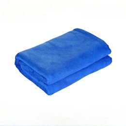 Serviette de nettoyage en microfibre, 30x30 30x60cm, 1/2 pièces, tissu de séchage doux et épais, pour le lavage de la carrosserie de la voiture, chiffons de nettoyage à Double couche, 2024