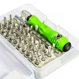 2024 32 en 1 destornillador de precisión Juego Torx Magnetic Bits destornillador para herramientas de reparación electrónica Kit7389 para el kit de herramientas de reparación electrónica