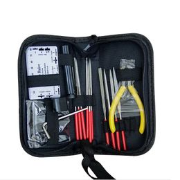 2024 4 typen Professionele gitaarzorg Tool Repair onderhoudstechnische kit Set voor akoestische elektrische basgitaargereedschappen Kit - Guitar Care Tool