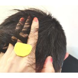 2024 4pcs Plantilla de cabello Regla Fácil de operar Ergonomics Many ABS Regla de estilo de corte de cabello reutilizable para el hogar ABS para el hogar 1. Para