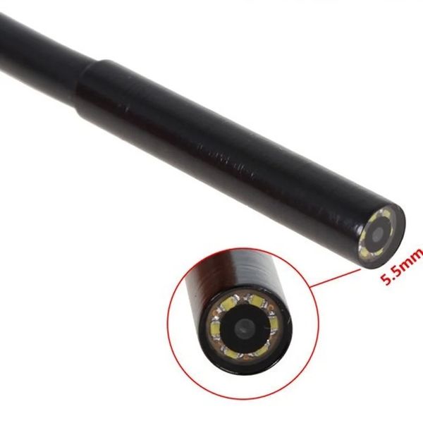 2024 5,5 mm HD Android Phone Computer USB Endoscope Pipeline Repair Endoscope Cord 3,5m 1. Pour l'endoscope de téléphone Android