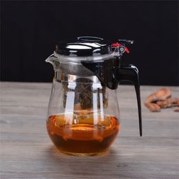 2024 500ml suministros de cocina resistentes al calor té para teteras hogar jardín cocina, comedor Bar Teaware té tetera de vidrio tetera