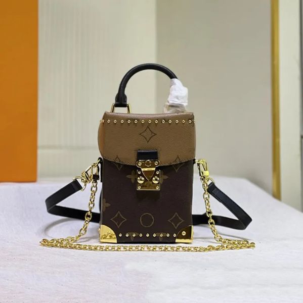 2024 5A Mujer Top Mens Box Box Designer Mini Bolse Bolsas de alta calidad Bolsas Crossbody Bolsas de moda Mujeres pequeñas Pequeñas Empresas Lindo Billetera