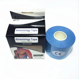 2024 5 cm / 5m intramusculair effect pasta kinesio tape pre-split spiercrème interne effect ondersteunt taille elleboog enkel en schouder voor