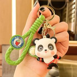 Porte-clés avec pendentif en forme d'oreille de chien Kuromi, 5cm, en Jade Gui, poupée de chien, dessin animé, petit cadeau, 2024