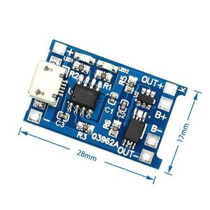 2024 5V 2A Type-C USB 3.7V 18650 Lithium Li-ion Battery Charging Bank Bank pour 18650 Lithium Battery Board