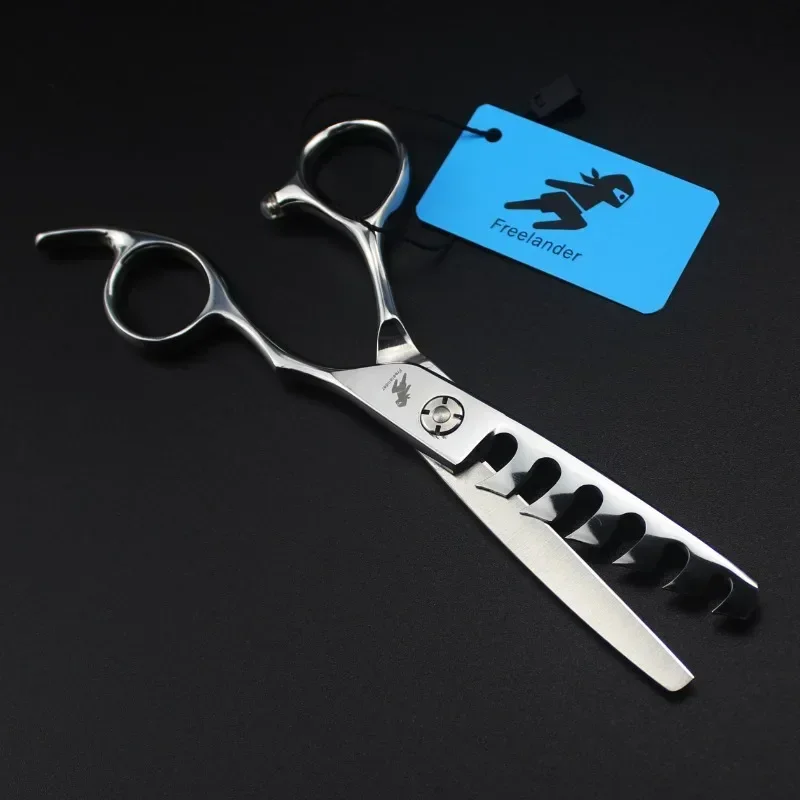 2024 6 Inch Double Edged Hair Salon Stylist Barbers Thinning Shears Scissors Professional Barbers Thinning Scissors NE for hair cutting