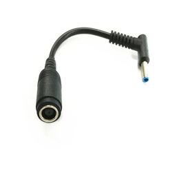 2024 7.4 / 5.0 Femelle à 4,5 / 3,0 coude 7.4 à 4.5 Convient pour HP Dell Blue Tips Câble adaptateur d'alimentation 13 cm Connector CableConnector Cable pour les conseils bleus