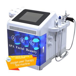 2024 7 en 1 Hydra Dermabrasion Aqua Peeling Vide Nettoyage des pores du visage Rajeunissement de la peau Eau Jet d'oxygène Machine de beauté du visage