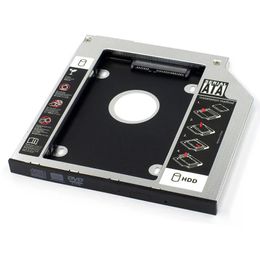 2024 9,5 12,7 mm HDD Caddy Aluminium Universa Sata 3.0 2.5 "SSD CD DVD naar HDD Case Optibay Bonding CD-ROM Oddfor Sata 3.0 Optibay Case