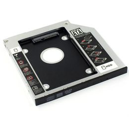 2024 9,5 12,7 mm HDD Caddy Aluminium Universa Sata 3.0 2.5 "SSD CD DVD naar HDD Case Optibay Binnenstijl CD-ROM Oddfor aluminium sata-behuizing voor