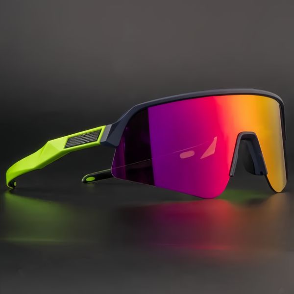 2024 9GLO Gafas de sol polarizadas Gafas UV400 UV400 Gafas de sol ultra luz Resistente Protección de ojos Deportes al aire libre Correr y conducir gafas Diseñador OK 17
