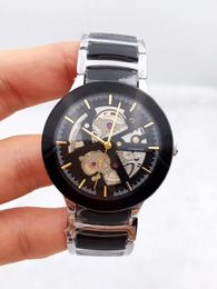 2024 AAA fashion heren Zakelijke horloges wolfraamstaal Automatische datum quartz horloge Diameter 38mm r0da 011