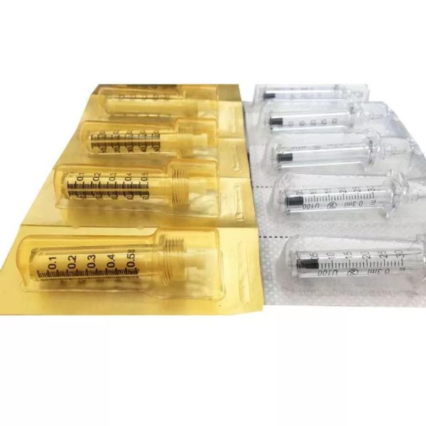 2024 Piezas de accesorios 1ml 2ml 5ml 10ml Filer para hialurón pluma mesoterapia dispositivo reticulado para antiarrugas cadera pecho labio mejora299