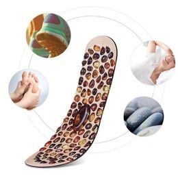 2024 Acupressuur Magnetische Massage Voet Therapie Reflexologie Unisex Binnenzool Shiatsu Pijn Inlegzolen Relief Massager Therapie Pebble