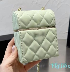 2024 Verstelbare schouderband Crossbody Body Leer Top Kwaliteit Cosmetische ijdelheid Mirror Handtassen