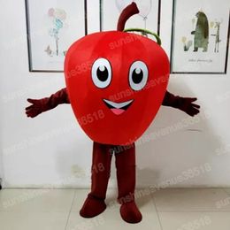 2024 Tamaño de adulto Fruit Mascot Mascot Top Cartoon Anime Carácter Carnaval Carnaval Tamaño de la Navidad Fiesta de cumpleaños de Navidad al aire libre