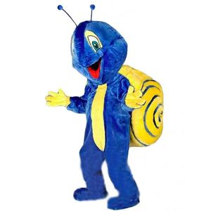 2024 Taille adulte Snail Mascot Costume Cartoon Characon Turnits Suit Furry Cost Halloween Carnival Birthday Party Robe