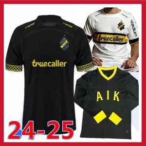 2024 AIK Solna History Soccer Jerseys Stockholm Speciale beperkte editie Kit Fischer Hussein Otieno Guidetti Thill Tihi Haliti 24 25 voetbalshirts Wit Wit Wit Wit WIT