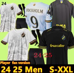 2024 AIK Solna SOCCER jerseys STOCKHOLM special limited-edition FISCHER HUSSEIN OTIENO GUIDETTI THILL TIHI HALITI 132-year 24 25 jersey football shirts man kids