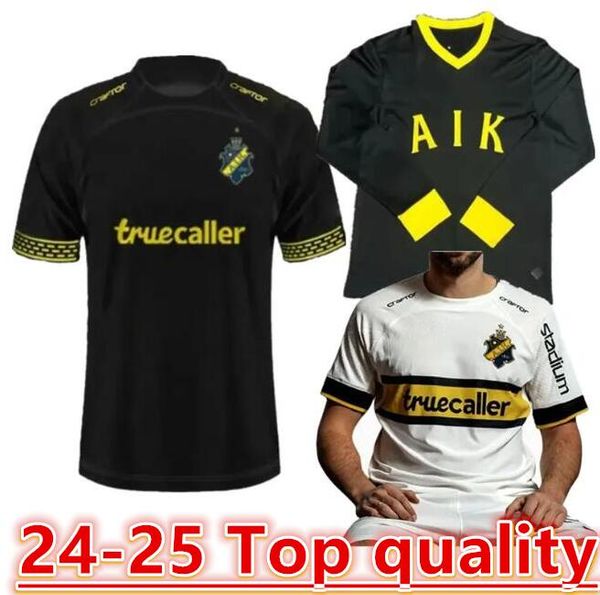 2024 Aik Solna Soccer Jerseys Stockholm Special Limited-Edition Fischer Hussein Otieno Guidetti Thill Tihi Haliti 132 ans Histoire 23 24 Jersey Football Shirts Man6