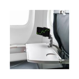 2024 Avión Soporte de teléfono Portable Soporte de viaje Vuelo Vuelo de selección de selfie giratable ajustable Attorable Soporte de asiento de asiento 1. Para