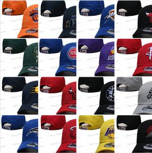 2024 All Team Mix Color Fan's Basketball USA College New York Baseball Verstelbare Hoed Heren Vintage Flat Sport Strapback Snapback Caps Letters Bone Chapeau Mar8-01