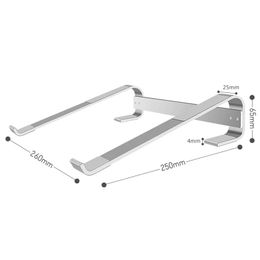 2024 Soporte de laptop aleación de aleación de aluminio para portátil portátil de escritorio ajustable soporte para portátiles sin deslizamiento soporte para portátiles portátil portátil de aluminio de aluminio